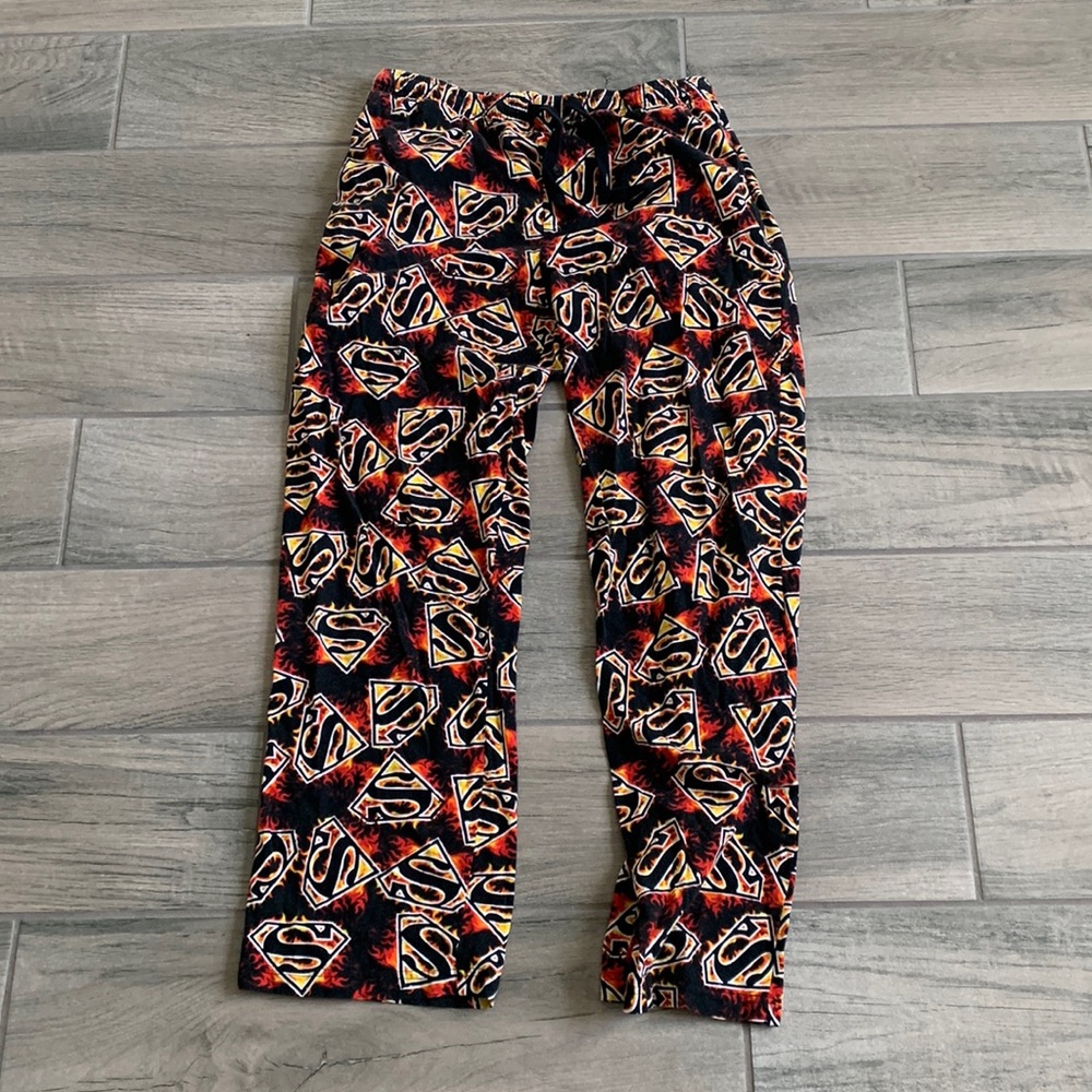 Superman pajama pants